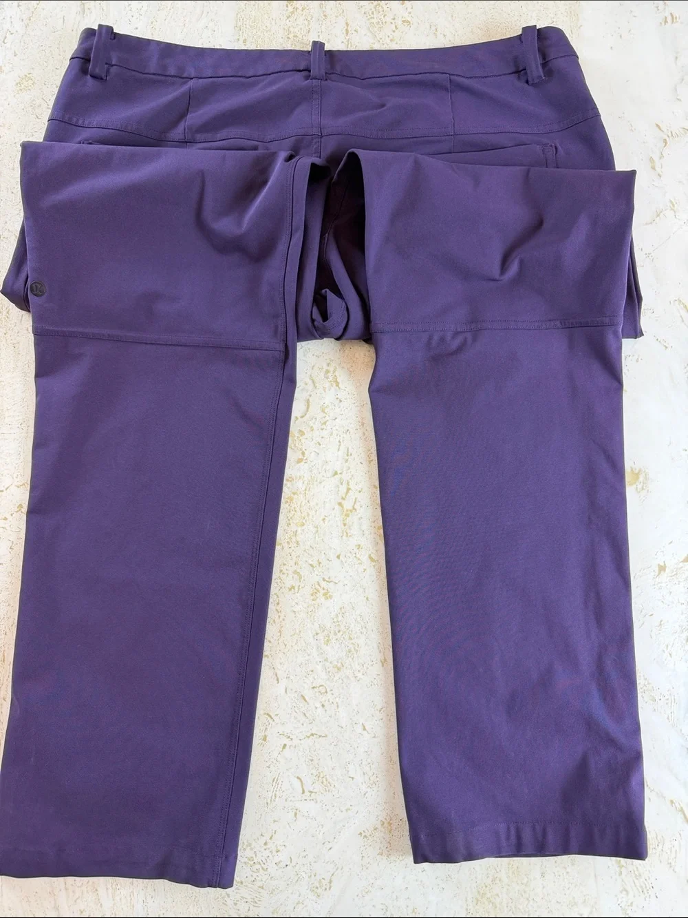Lululemon ABC Pants Men’s 36x33 Eggplant Purple 5 Pocket Stretch Casual